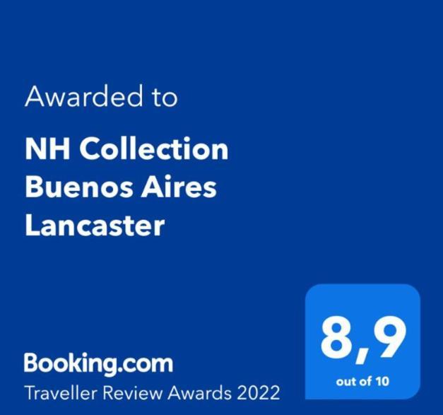 Nh Collection Buenos Aires Lancaster Hotel Kültér fotó